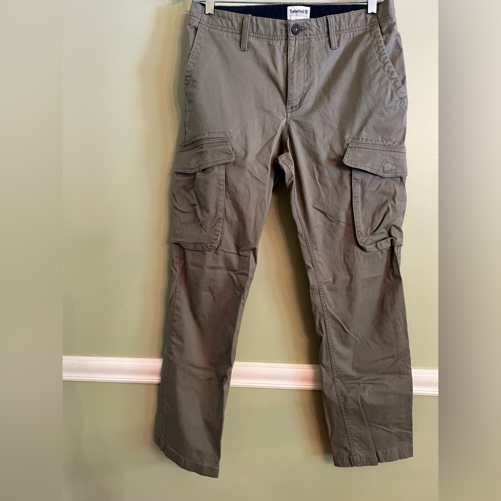 Timberland Light Green Cargo Pants